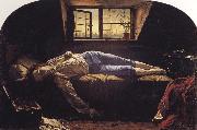 Henry Wallis Chatterton oil painting on canvas